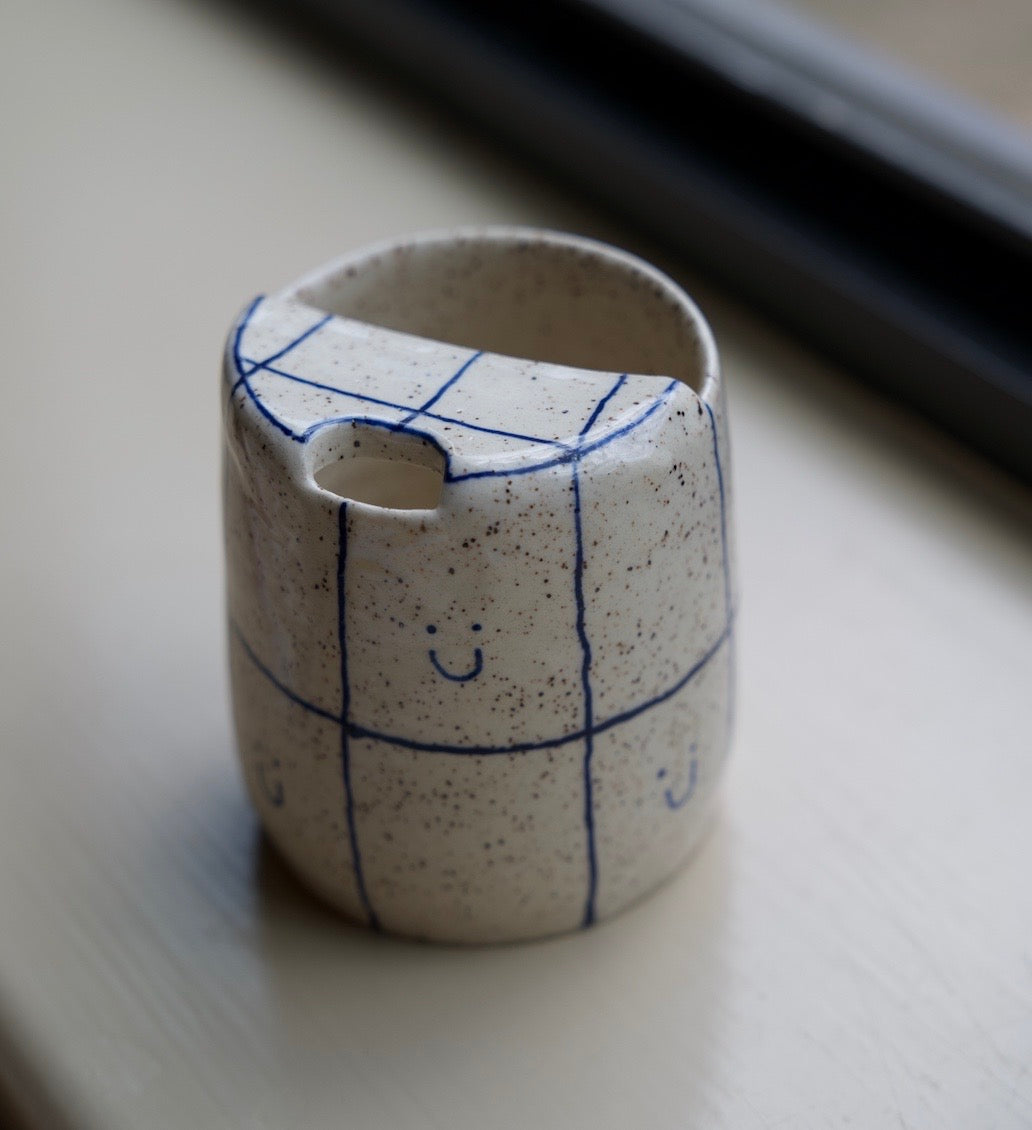 Smiley Grid Tumbler