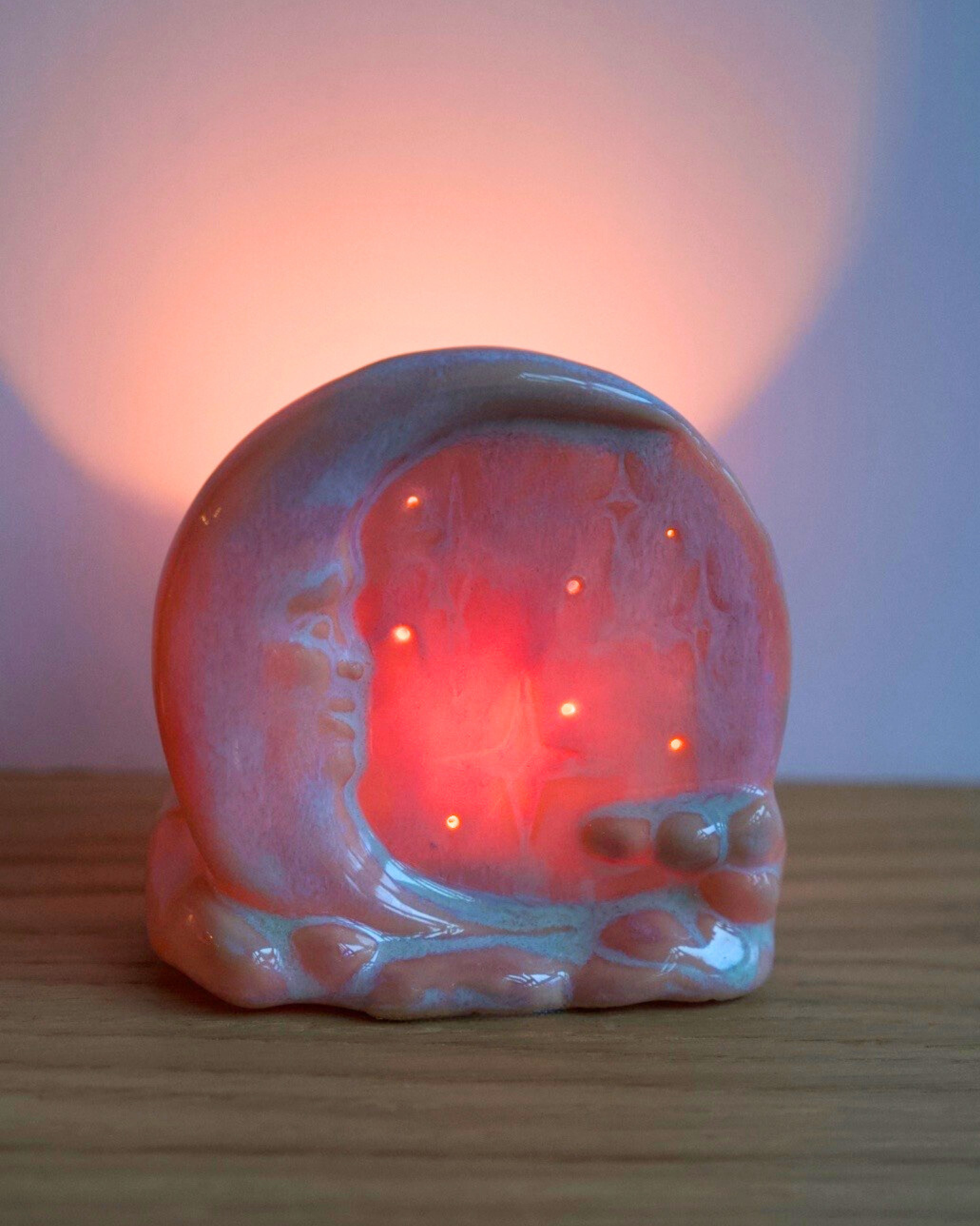 Dreamers Moon - Whimsical Tea light Holder