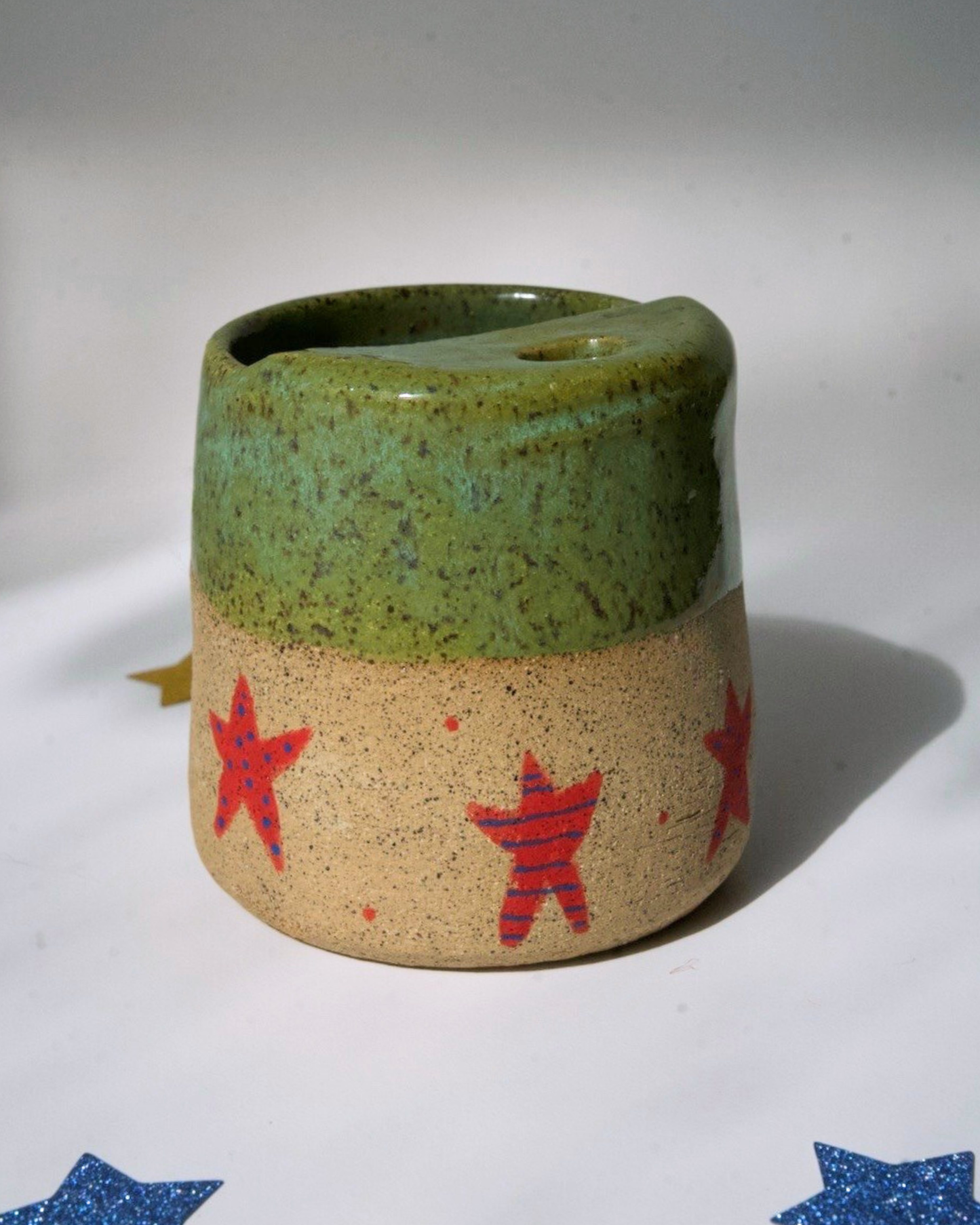 Green Star Travel Tumbler (ALMOST SOLD OUT)