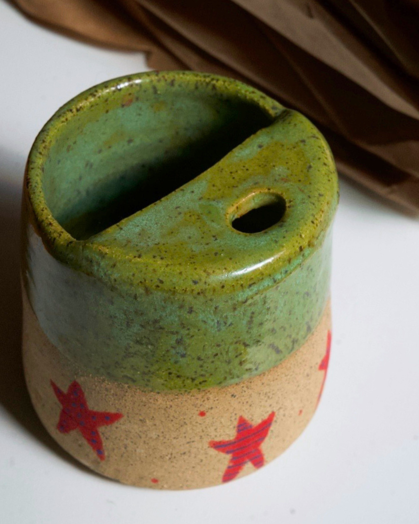 Green Star Travel Tumbler (ALMOST SOLD OUT)