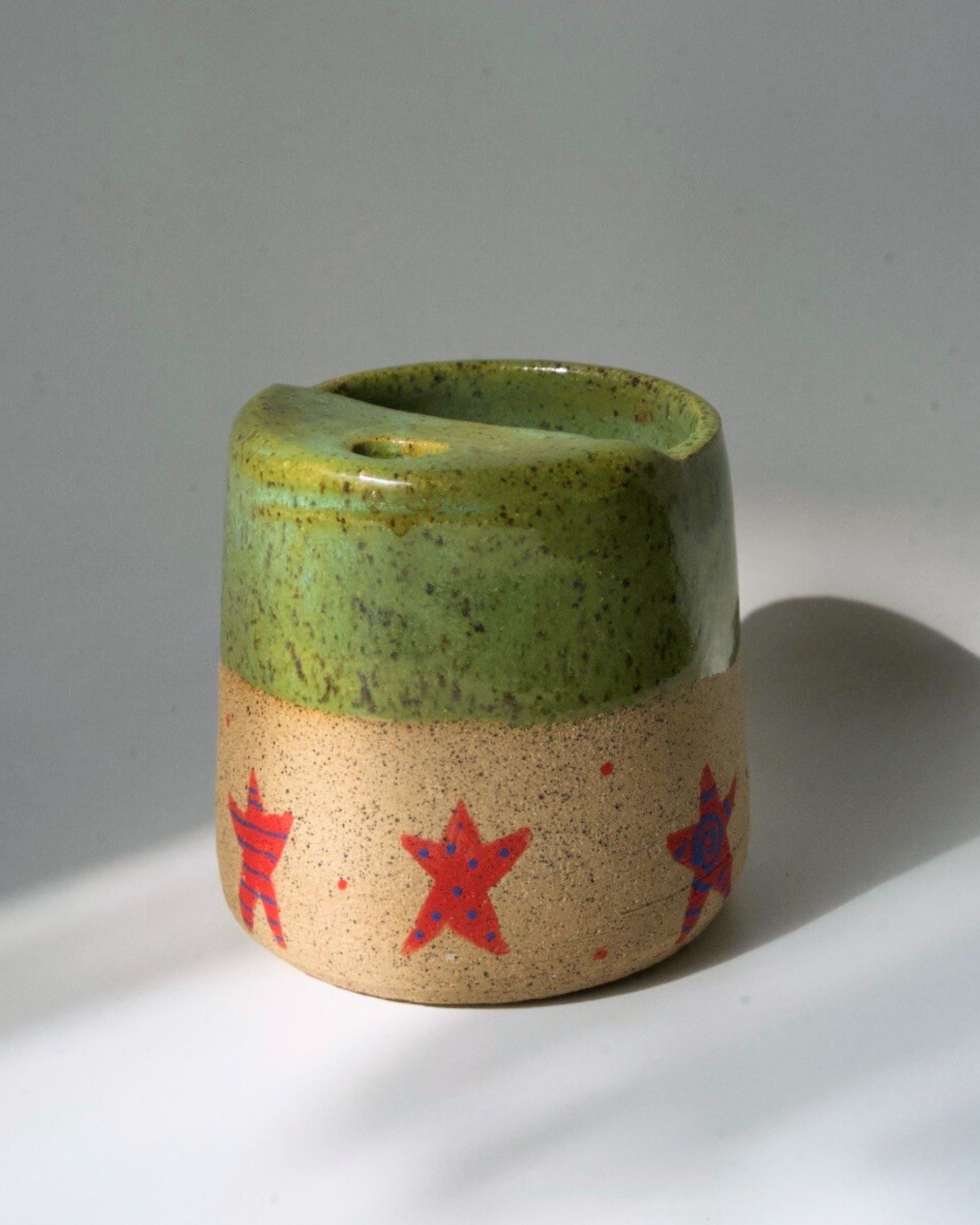 Green Star Travel Tumbler (ALMOST SOLD OUT)