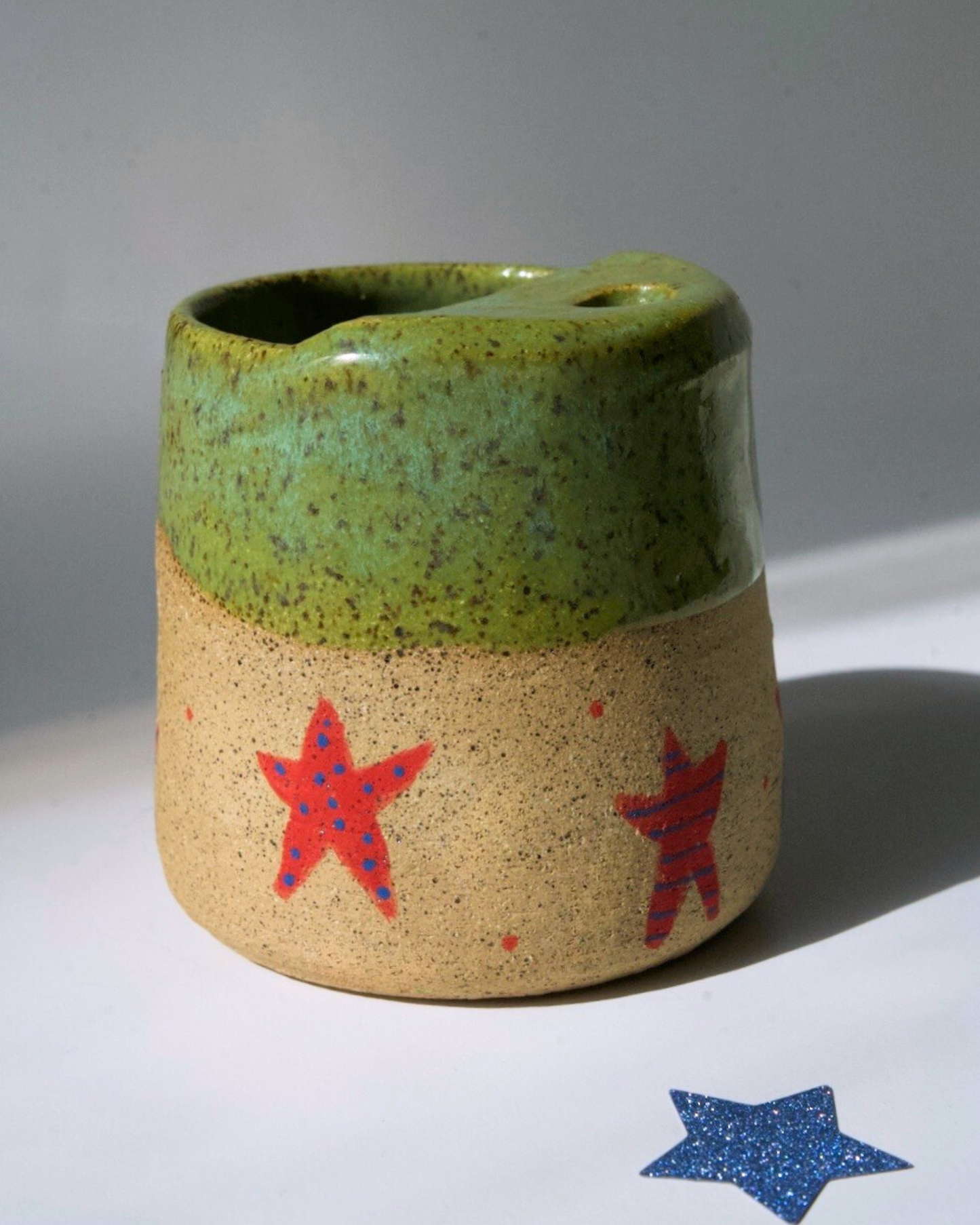 Green Star Travel Tumbler (ALMOST SOLD OUT)