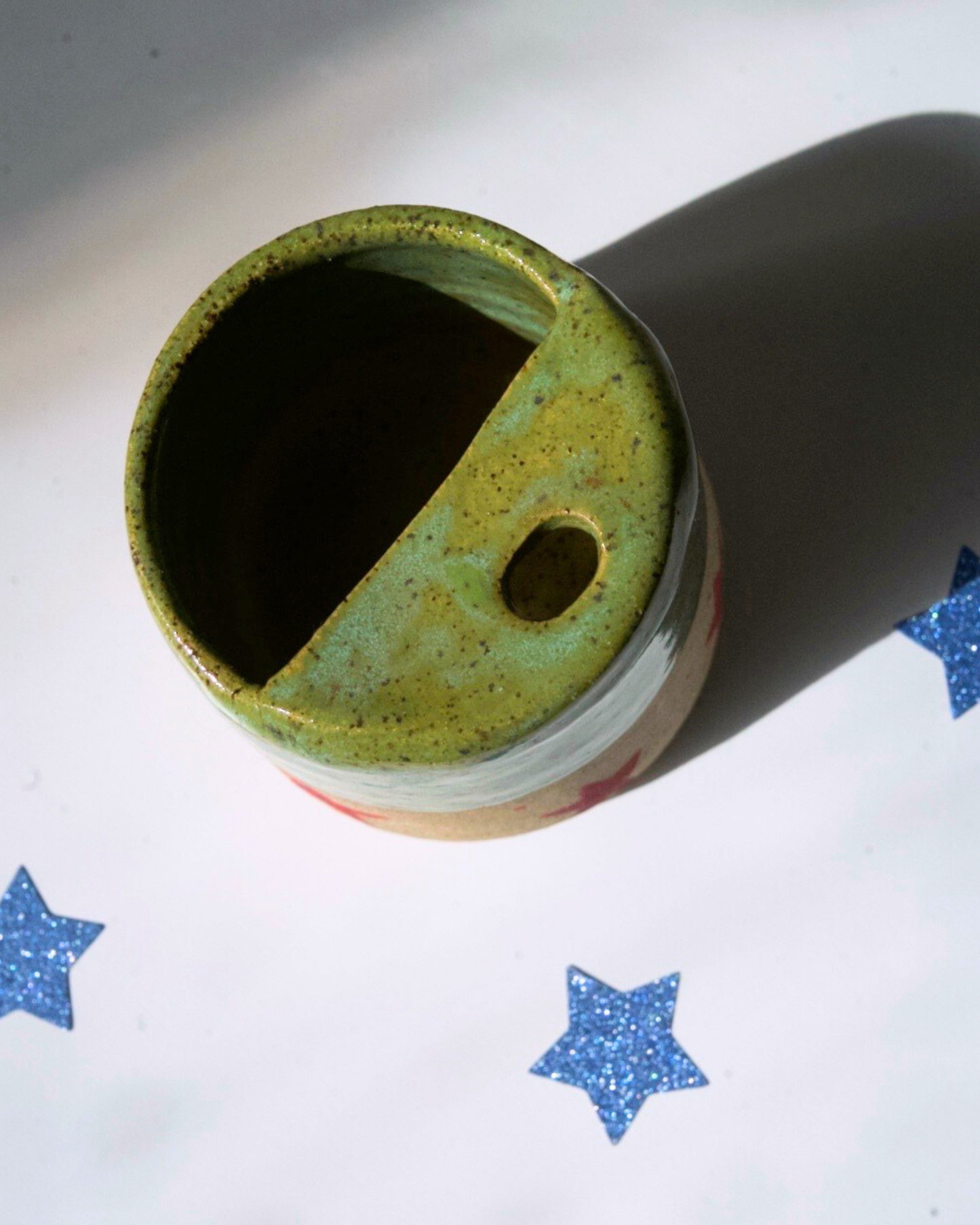 Green Star Travel Tumbler (ALMOST SOLD OUT)