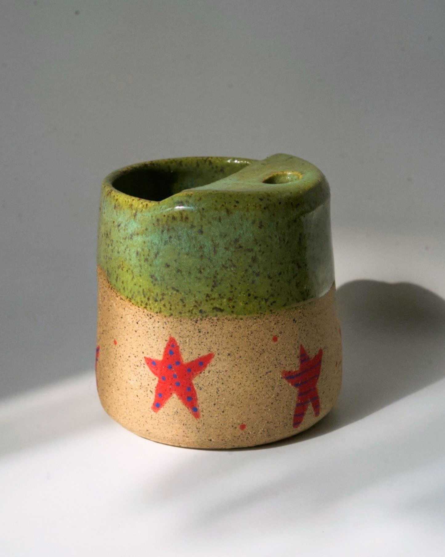 Green Star Travel Tumbler (ALMOST SOLD OUT)