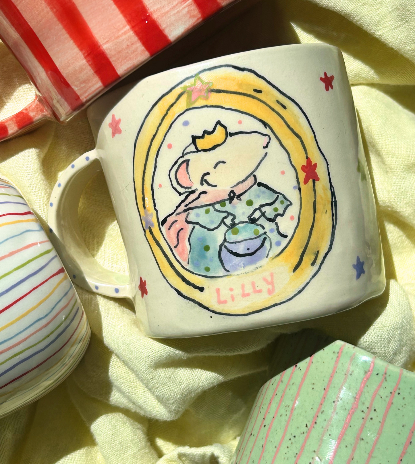 Lilly's "Picture Day" Mug (PRE ORDER) **ALMOST SOLD OUT**