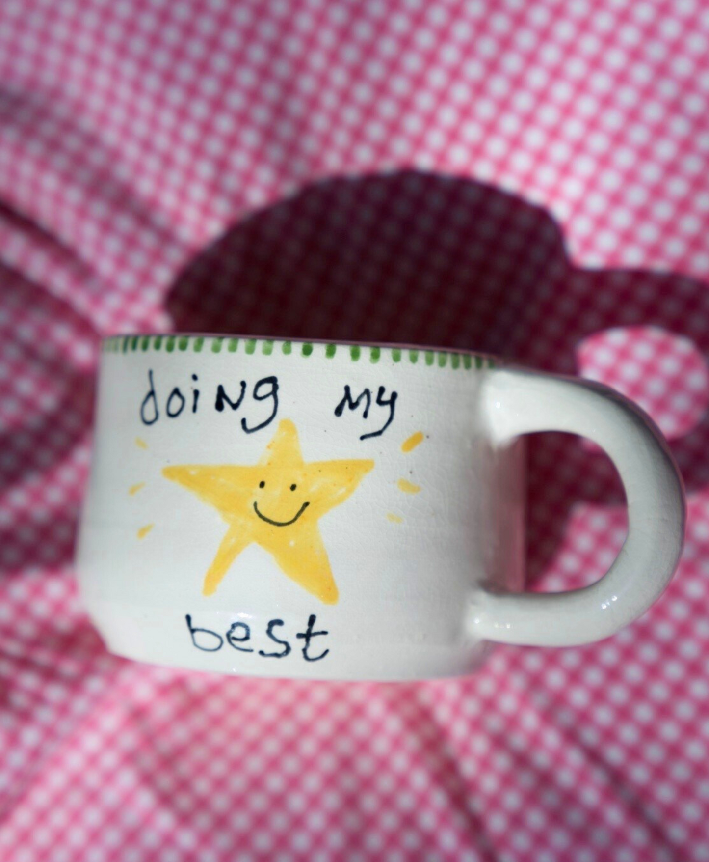 "Doing My Best" Star Mug