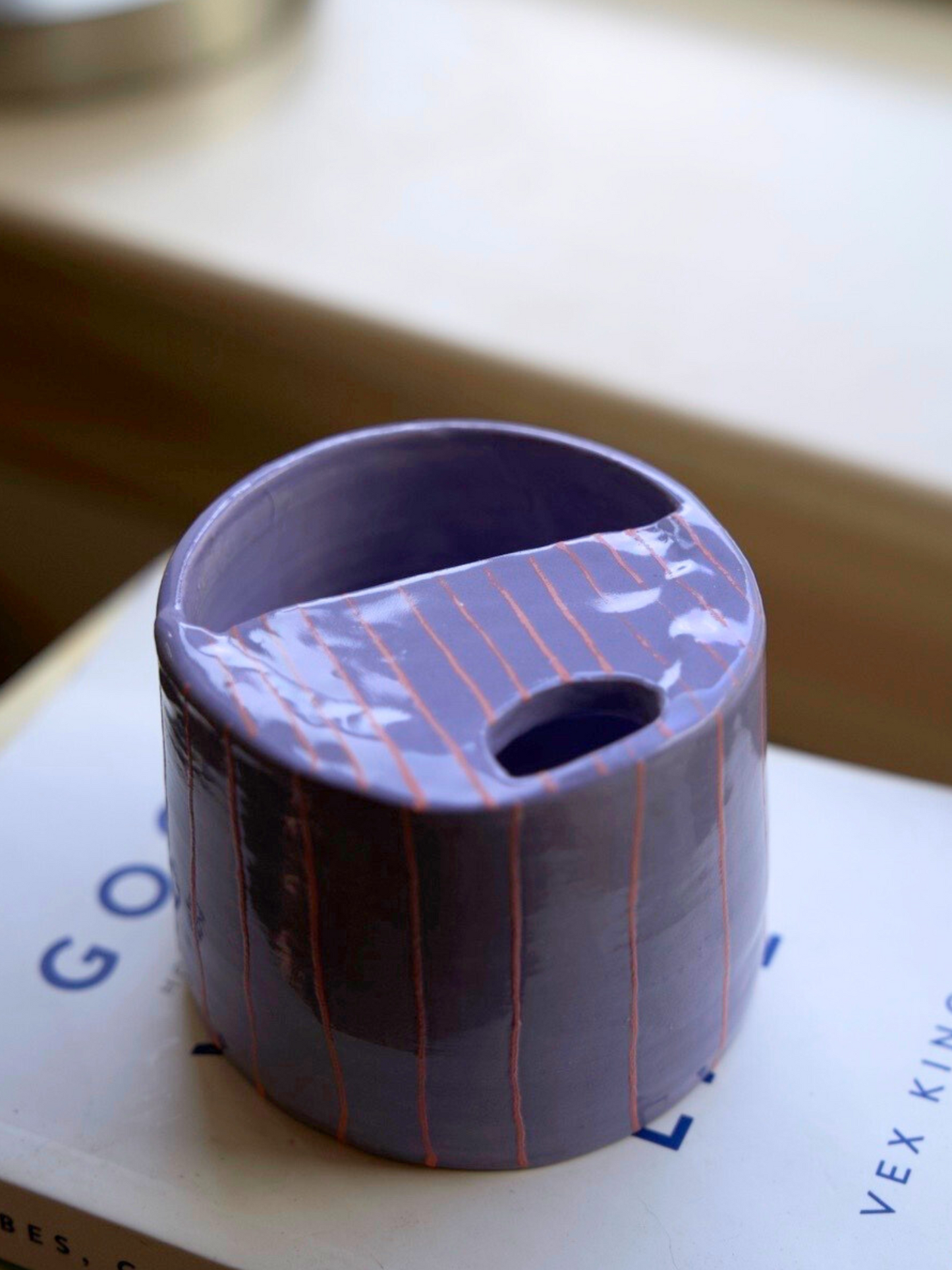 Lavender Luster Tumbler