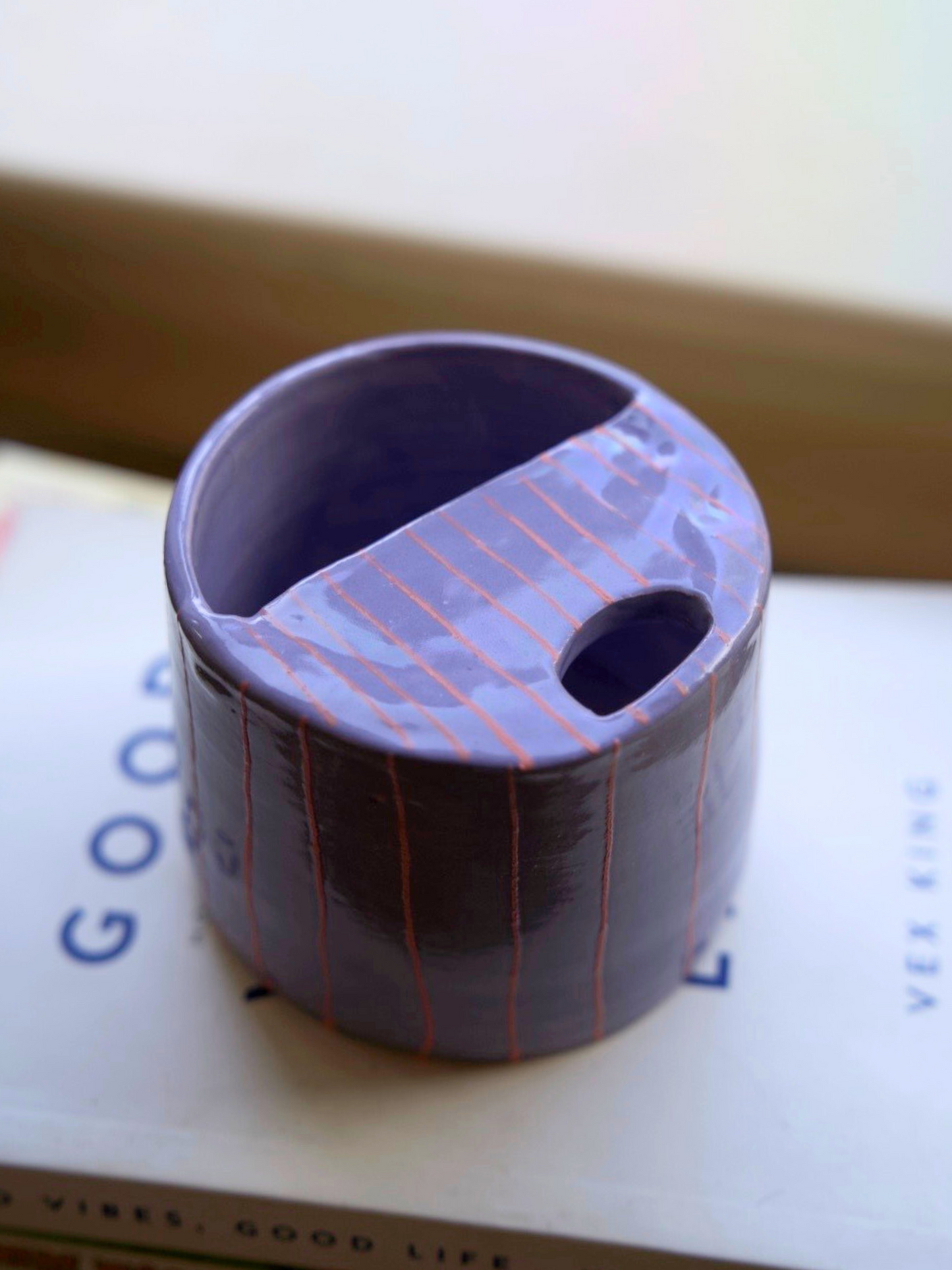 Lavender Luster Tumbler