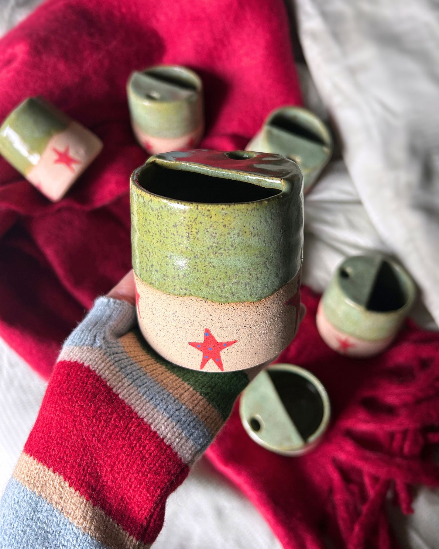 Green Star Travel Tumbler (ALMOST SOLD OUT)