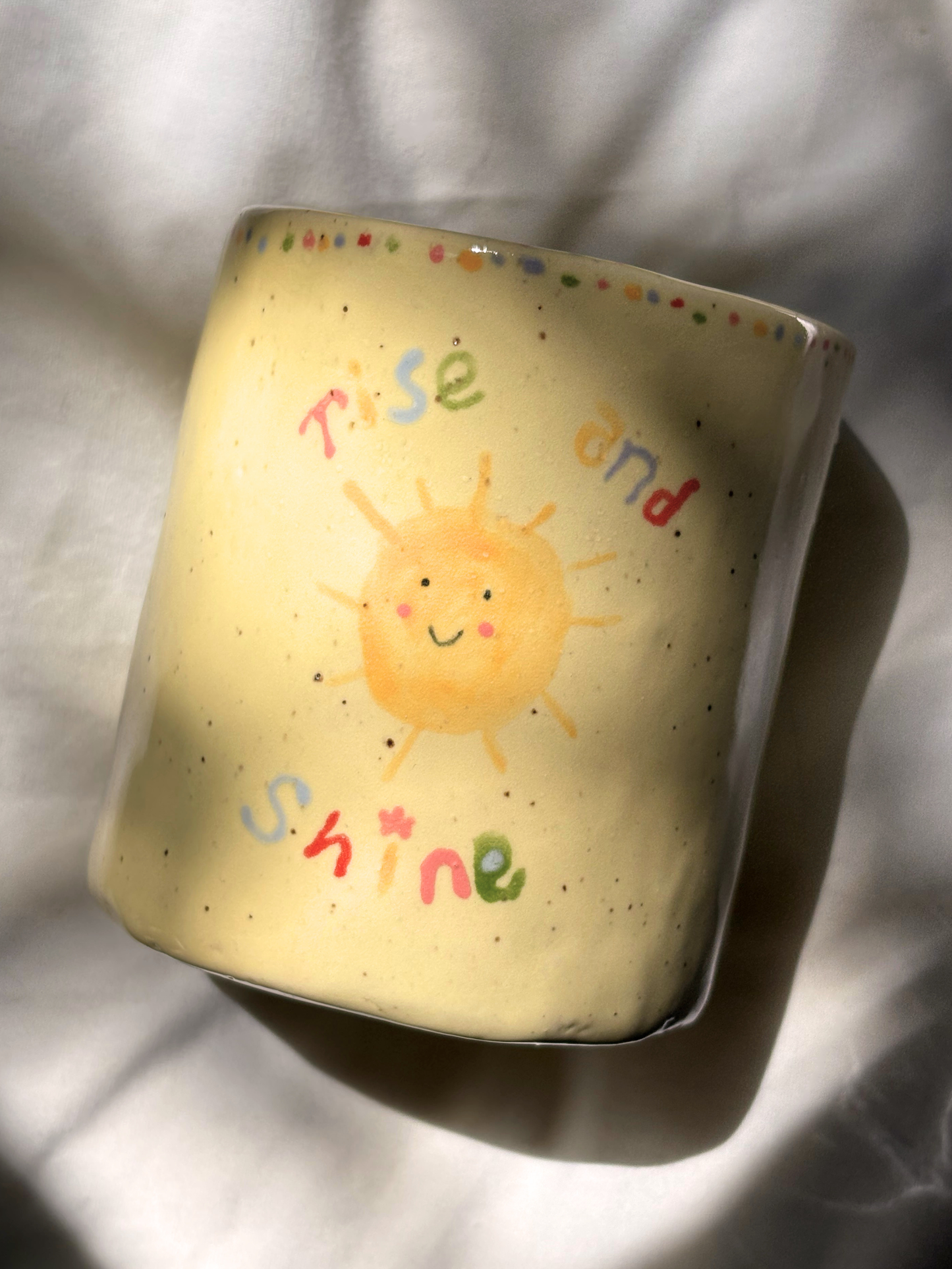 "Rise & Shine" Sunny Cup