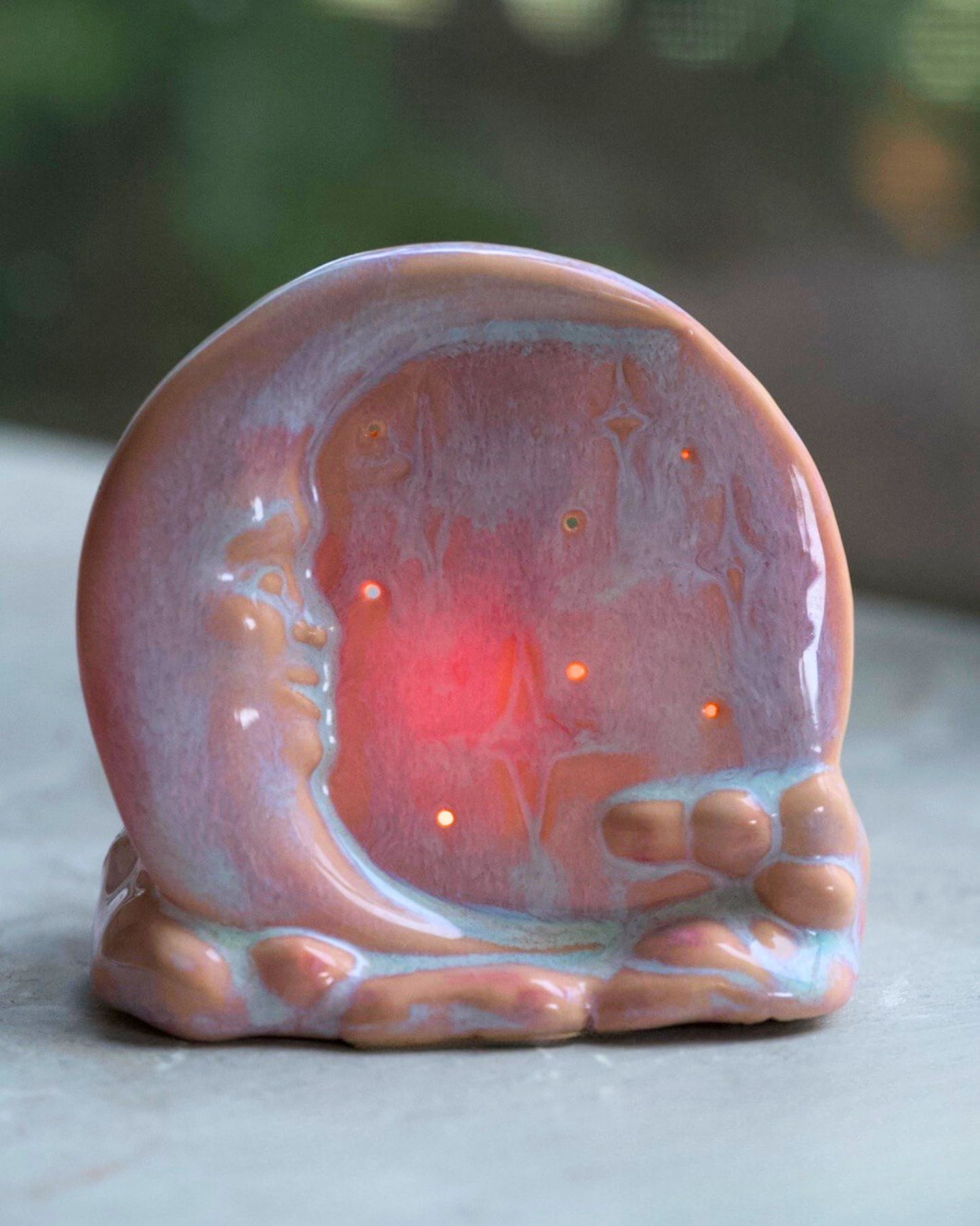 Dreamers Moon - Whimsical Tea light Holder