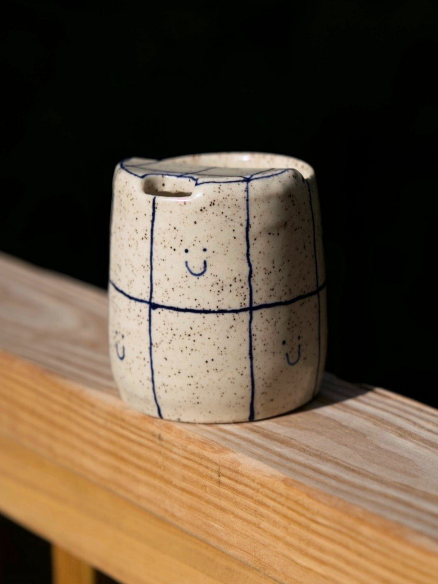 Smiley Grid Tumbler