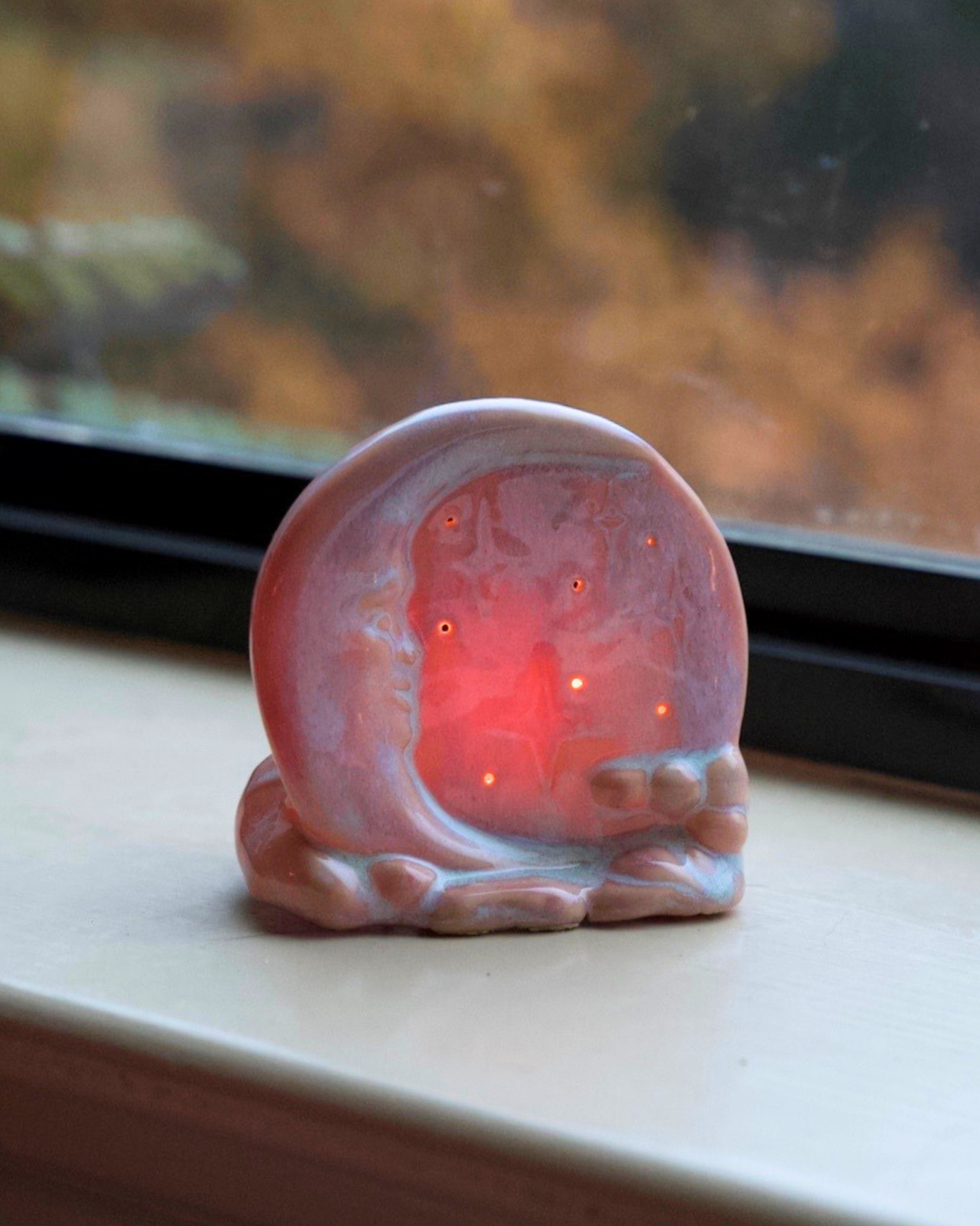 Dreamers Moon - Whimsical Tea light Holder