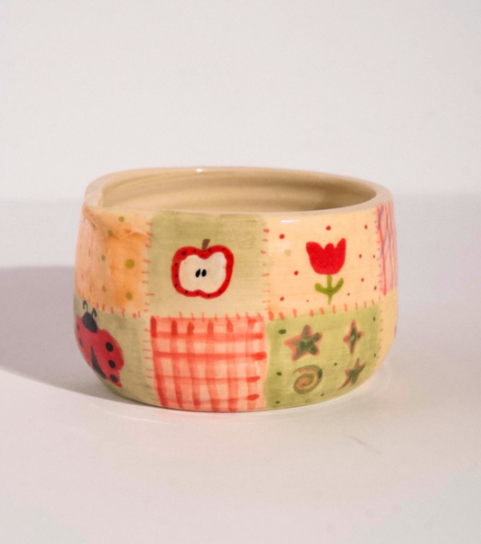 Quilt Matcha Bowl 16oz *LIMITED* (ALMOST SOLD OUT)